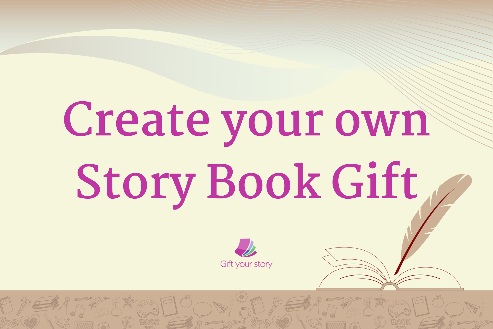 Create your own story book gift - Gift Your Story